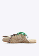 X New Balance 530 SL Suede Mule Sneakers