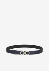 Ferragamo Reversible and Adjustable Gancini Belt Blue 23A565 DONNA H 25 674261 MIRTO