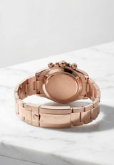 Oyster Perpetual Cosmograph Daytona 40 Watch in Everose Gold