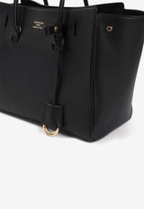 حقيبة توت هامبتون من الجلد