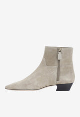 Stassi Suede Ankle Boots