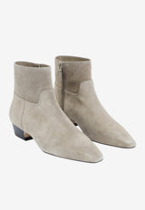 Stassi Suede Ankle Boots