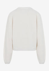 Wool Blend Crewneck Sweater