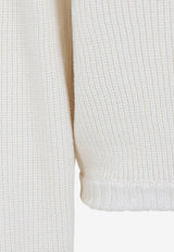 Wool Blend Crewneck Sweater