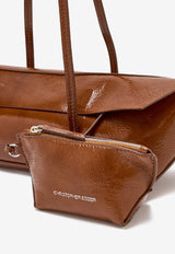 Christopher Esber Mini Gondola Leather Tote Bag Brown 24048357_BROWN