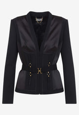 Bondage Cropped Blazer