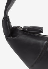 Medium Croissant Leather Shoulder Bag