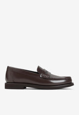 Leather Slip-On Loafers