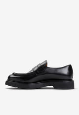 Lynton Calf Leather Penny Loafers