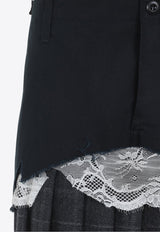 Patched Cargo Mini Skirt