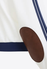 Logo Label Zip-Up Jacket