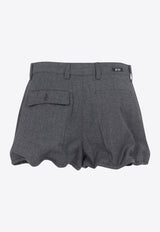 Tailored Wool Shorts