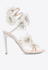 Floriane 105 Flower Embellished Sandals