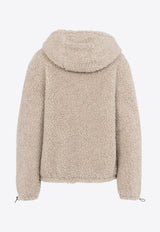 Wool Teddy Hooded Jacket