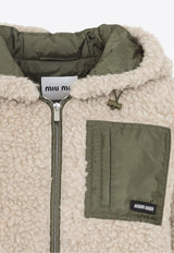 Wool Teddy Hooded Jacket