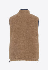 Wool Teddy Zip-Up Vest