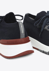 Knit Low-Top Sneakers