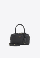 Mini Leather Top Handle Bag