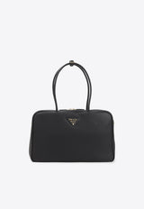 Large Leather Top Handle Bag