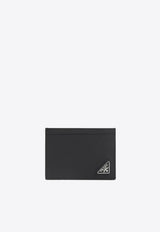 Triangle Logo Leather Cardholder