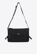 Triangle Logo Re-Nylon Shoulder Bag