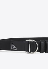 D-Ring Belt with Enameled-Logo