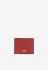 Logo Leather Cardholder