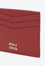Logo Leather Cardholder