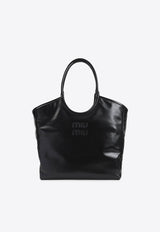 Ivy Leather Top Handle Bag