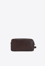 Leather Toiletry Pouch