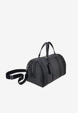 Ferragamo Monogram Jacquard Duffel Bag Black 241649 ALL OVER 780847 NERO