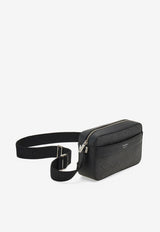 Ferragamo Monogram Jacquard Messenger Bag Black 241658 ALL OVER 779690 NERO