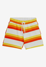 Mini Rodini Boys Elasticated Stripe Shorts Multicolor 2463011800CO/Q_MIRO-MU