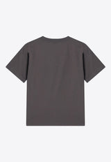 Mini Rodini Boys Society Printed T-shirt Gray 2472012097CO/P_MIRO-GR