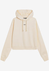 Jacquemus Gros Grain Hooded Sweatshirt Cream 24EHOW00247AJ00109/R_JACQM-130
