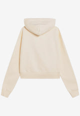 Jacquemus Gros Grain Hooded Sweatshirt Cream 24EHOW00247AJ00109/R_JACQM-130