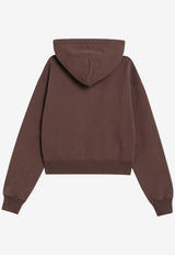 Jacquemus Gros Grain Hooded Sweatshirt Brown 24EHOW00247AJ00109/R_JACQM-880