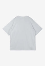 Sacai X Carhartt Wip Logo Patch Jersey T-shirt White 25-00995SCO/R_SACAI-101
