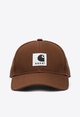 X Carhartt Wip Logo-Patched Baseball Cap