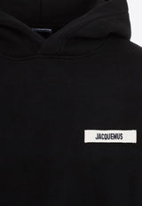 Gros Grain Hooded Sweatshirt