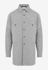 قميص طويل الأكمام بشعار الدرزات الأربع