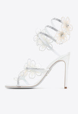 Flower 105 Leather Sandals