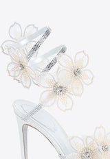 Flower 105 Leather Sandals