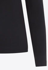 Long-Sleeved Crewneck T-shirt