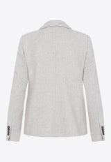 Double Breasted Wool Blazer