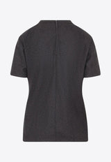 Crewneck Zipped T-shirt