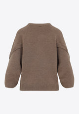 Ampex Button Virgin Wool Sweater