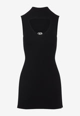 M-oloni Ribbed Knit Mini Dress