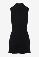 M-oloni Ribbed Knit Mini Dress