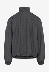 Checked Tracksuit Jacket